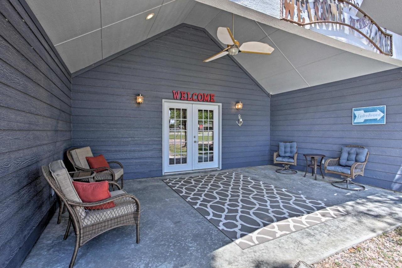 Modern Retreat With Gas Grill - Walk To Lake Texoma! Kingston Exteriör bild